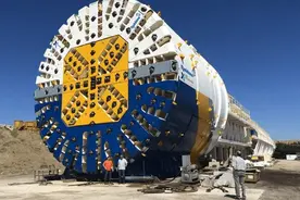 中美德盾构机差距几何？美每小时3.6米，德国6米，中国多少呢图片