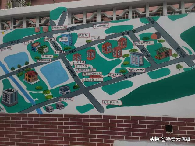 乐山路文化墙：不要搞得太老气横秋，和兰州巷文化墙差距有点大