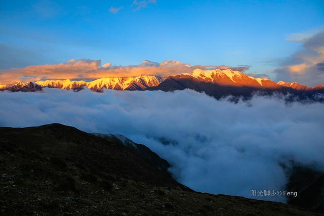 贡嘎大环线：在雪山的凝视下，与艰辛同行之子梅垭口（原创）