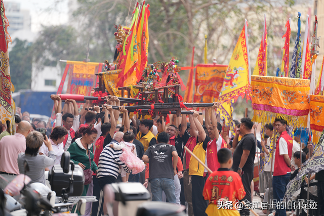 正月初七海口白沙新安关康庙行符 在水泥森林中寻找旧村的过年记忆