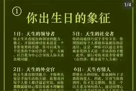 从出生年月日来看你的性格特征，出生季节来看性格图片