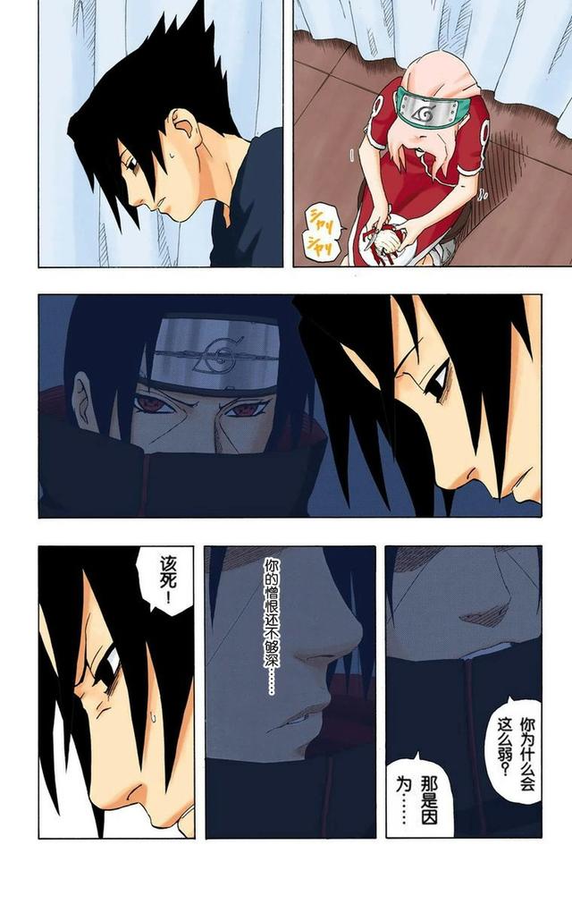 火影忍者彩漫 第二十卷 第五代火影纲手，鸣人佐助天台对决