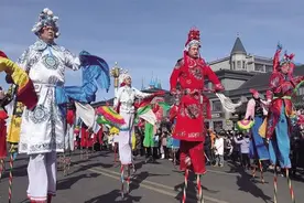 首府：节日民俗“亮”起来 非遗文化“活”起来图片