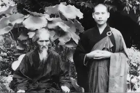 弘一法师圆寂前，拒绝服药吃饭，亲写讣告，妙莲法师录下遗言图片