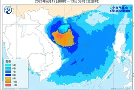 台风“蝴蝶”北上将登陆海南 华南警惕持续性强风雨图片
