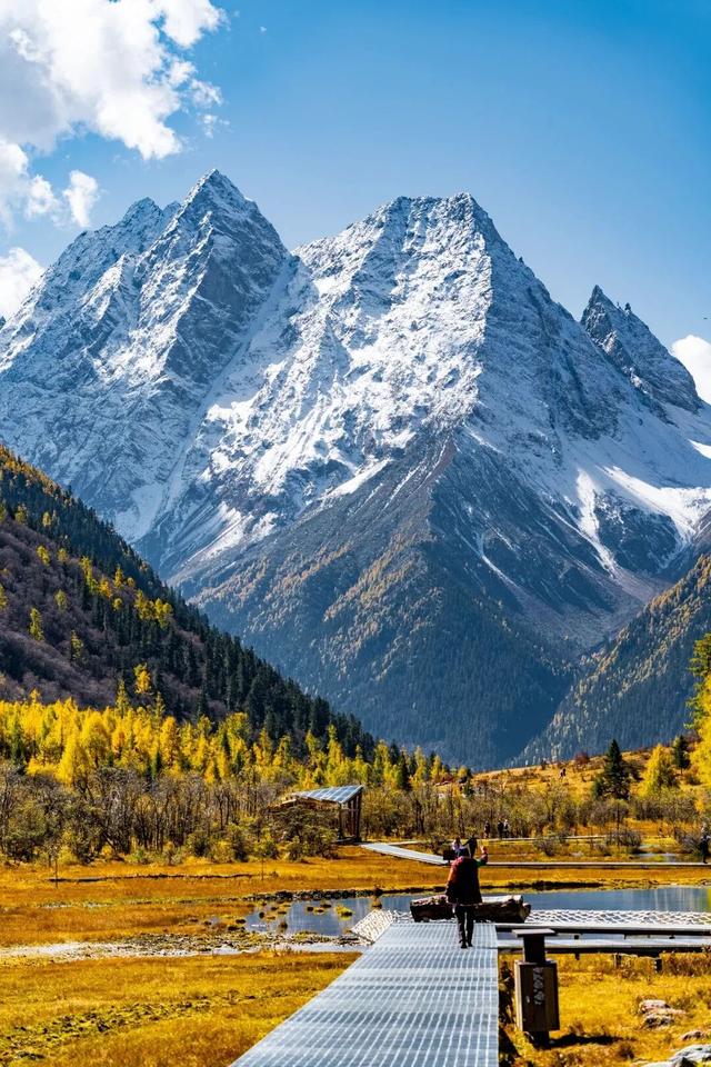 秋天的四姑娘山，我要给你五颗星！