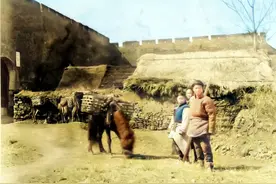 1908年的江苏南京老照片：支离破碎的满城，金碧辉煌的毗卢寺图片