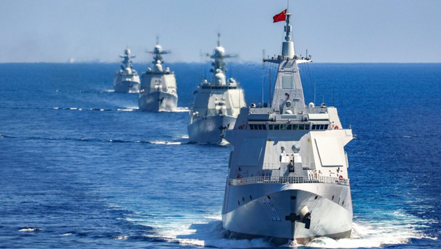 赖清德没等来美国的军火船	，台湾先等来解放军5面合围