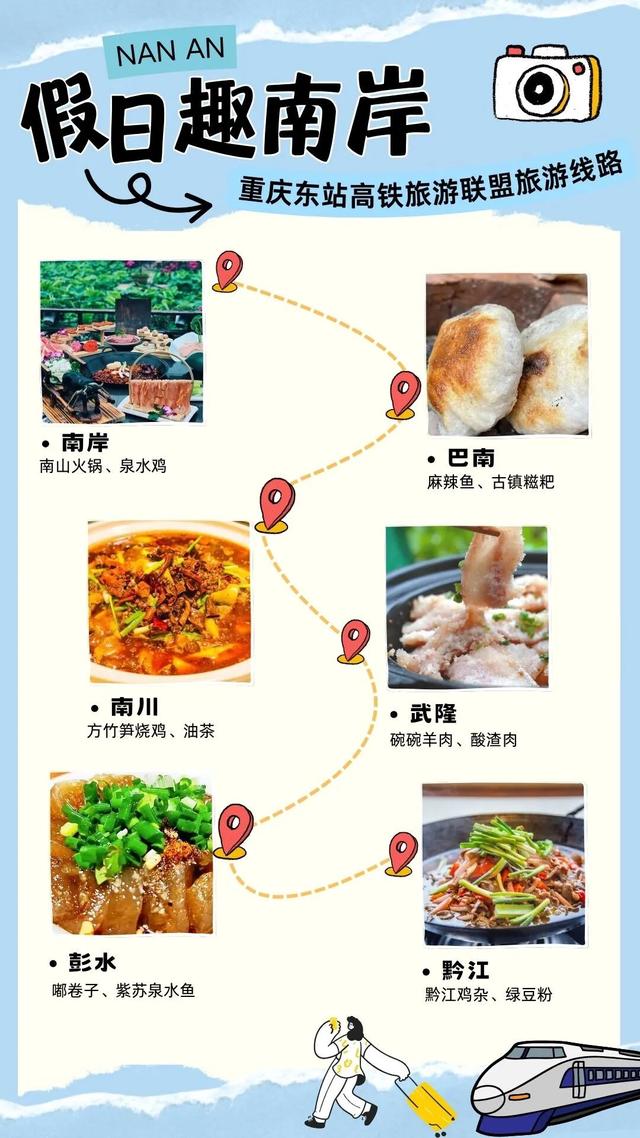 假日“趣”南岸｜从东站出发，超好玩路线等你解锁！