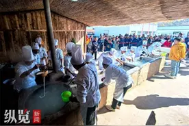 看，世界最长粉条咋做的图片