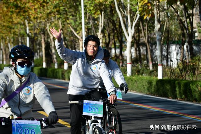 信都区总工会：七里河绿道上的骑行狂欢