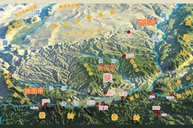 天开函谷壮关中，函谷关易守难攻？看地图一目了然图片