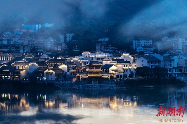 怀化：“三江一湾”入画来