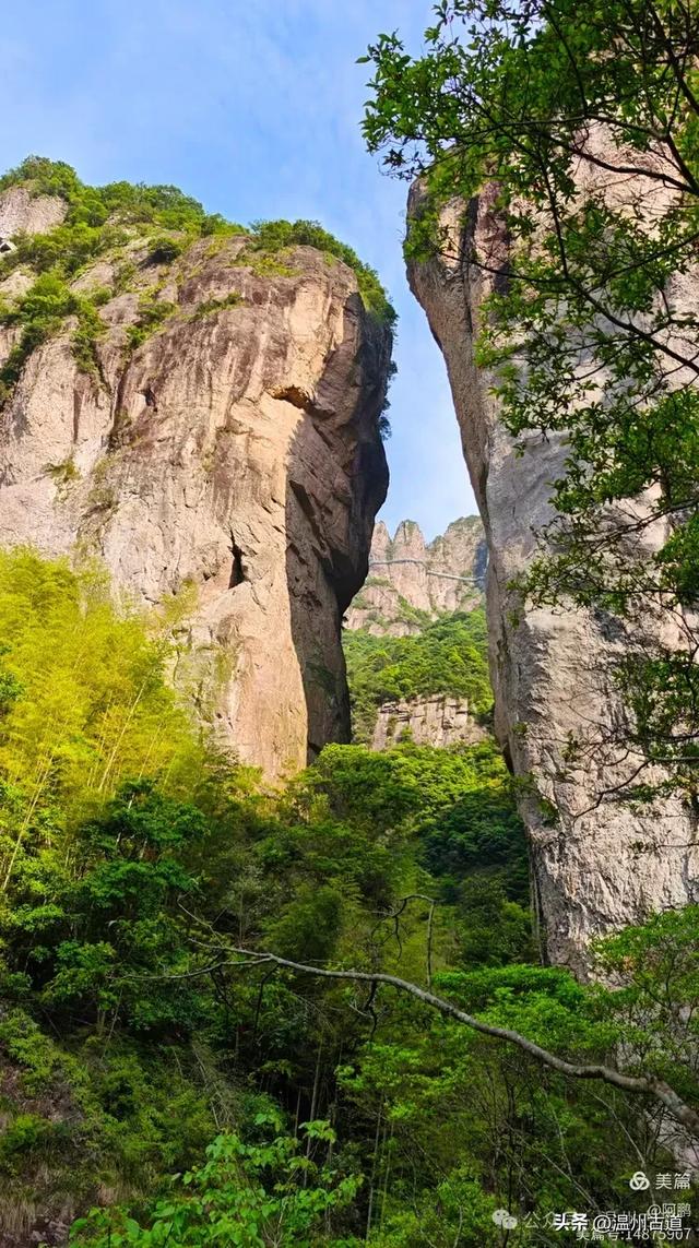 雁荡山百岗尖显胜门穿越,这条风光绝美的经典徒步线路你可去过