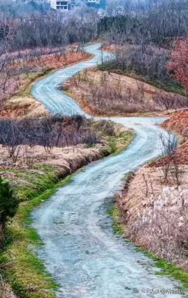 蓝田东曹村有条油画路，会将你带进七八十年代，适合秋冬拍照打卡