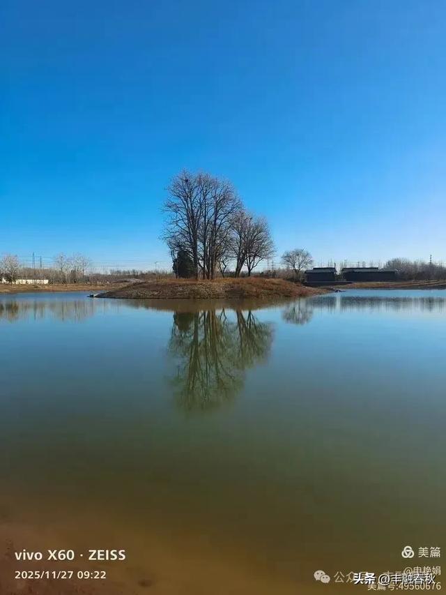 初冬北京玉河湿地公园游记｜申艳娟