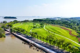终于开了！广州超绝观海公园，草坪尽头全是海图片