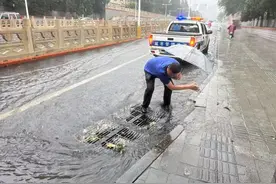 保定市各地积极应对强降雨天气过程图片