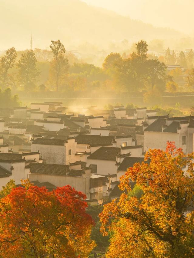 一眼心动的黟县：从天空之镜到落日霞光的全景漫游