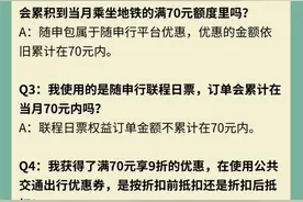 “随申码”乘地铁满70元享9折优惠今天上线→图片