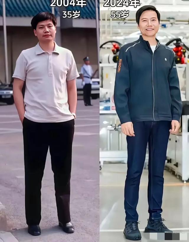 看了刘强东，再看雷军才知道：运动和不运动的男人，差距多大