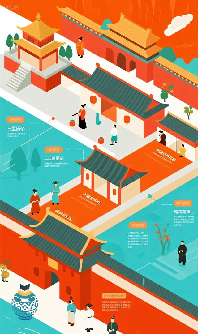 一张图看懂中国历史朝代！从三皇五帝到现代，附超实用记忆口诀