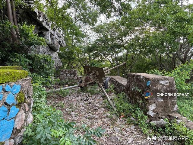战壕与大炮陈列景区，柬埔寨一历史遗址变身打卡地