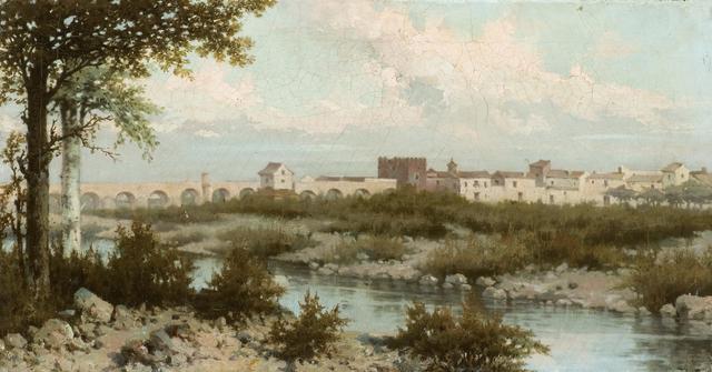 西班牙乡村自然风光，西班牙画家罗梅罗·巴罗斯作品赏