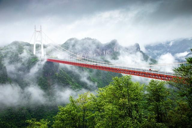 中国风景最美的10座大桥，世界第一高桥花江峡谷大桥仅排第2！