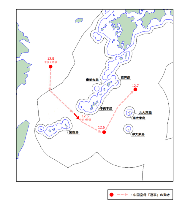 日本对中倒打一耙后，辽宁舰突然调头北上，直冲日本本岛而去？