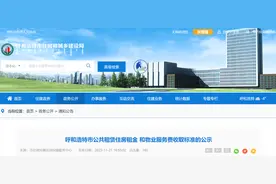 定了！事关公租房租金和物业服务费收取图片