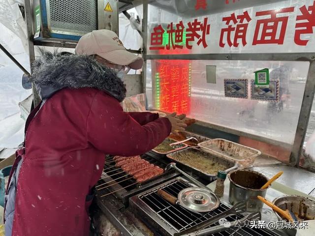 2025年冠县第一场冬雪