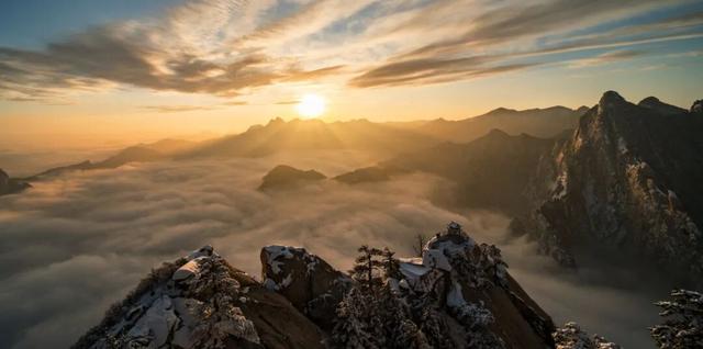 自带滤镜！华山“初冬限定”美景已送达~