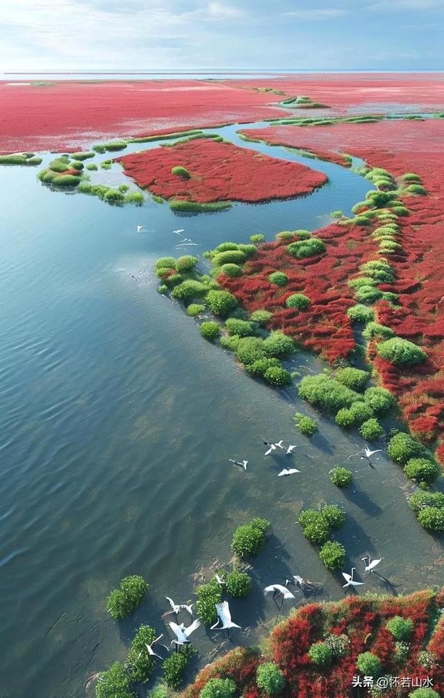 2025辽宁赏秋之旅日记(5)——从本溪前往盘锦 游览红海滩景观