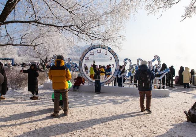 小雾凇岛迎绝美五星雾凇 配套升级打造舒心冬游地