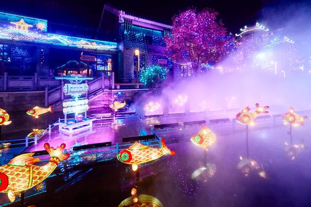 淮北濉溪星聚城，在这里沉浸式夜游，开启一场跨越千年的时空穿越