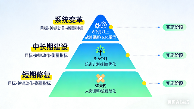 万能诊断优化框架：搭框架、找差距、做优化，解决80%的管理难题