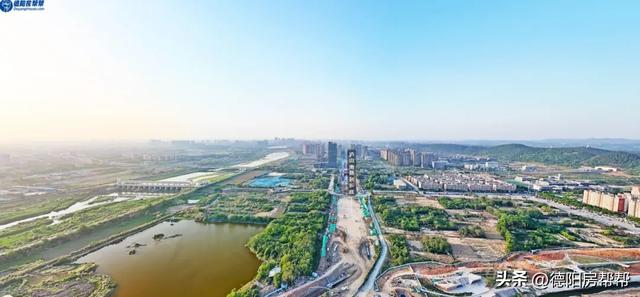 国际大都市——德阳；无缝接壤广汉，直接包裹黄许