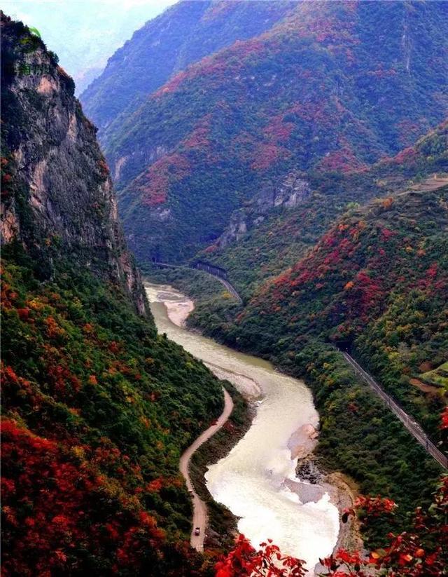 等霜落，看景去——徽县的秋，是首写满美的诗