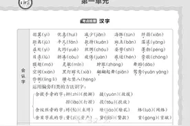 王朝霞三年级语文下册单元知识梳理，考点都在这了，共17页可打印图片
