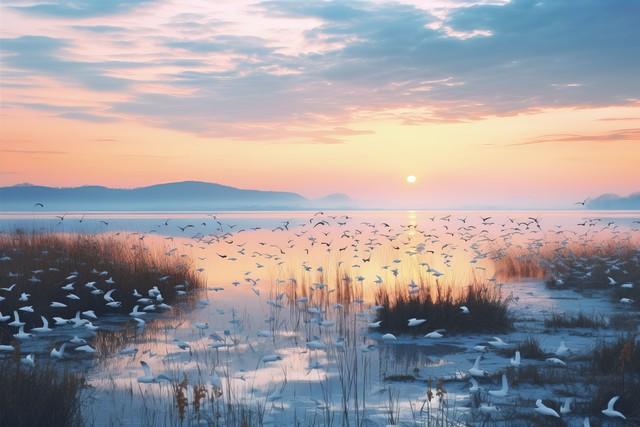 候鸟为信，赴一场鄱阳湖的秋日之约：吴城观鸟漫步指南