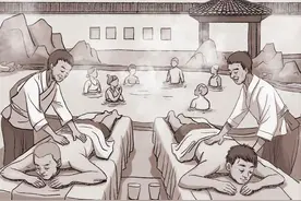 来福州 夏泡温泉图片