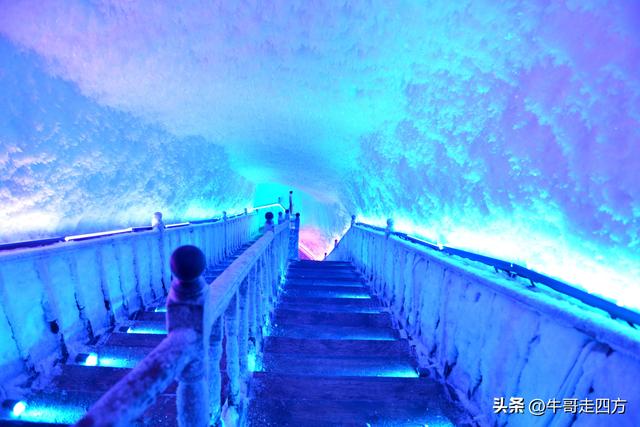 山西宁武万年冰洞：千年冰窟凝寒玉、万载岩穴锁冷光