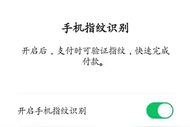 三星手机用不了指纹支付?图片