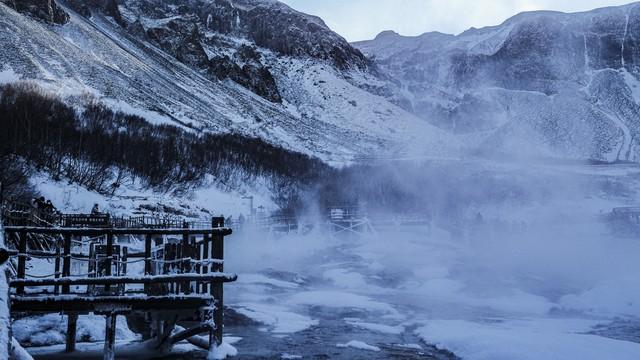 吉林的冬天有多美，长白山银装素裹！