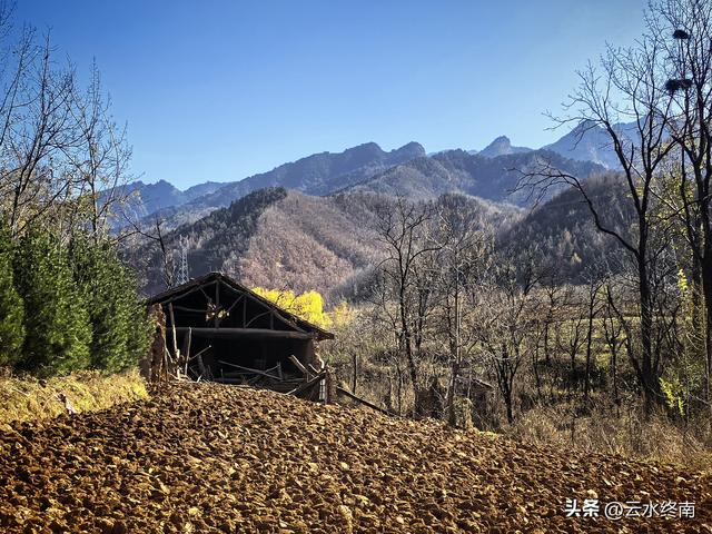 蓝田连导航都没有的路，我小半天竟然过了5个峪口！也是长本事了