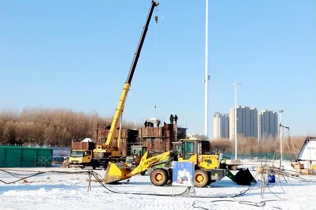 【组图】梦幻冰雪，魔幻世界——佳木斯冰雪大世界开工建设