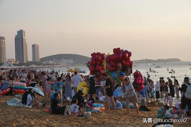 坐着高铁去看海（19）——威海国际海水浴场