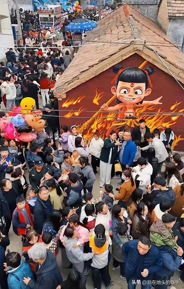 两次带火一个村！吴承言的墙绘：是天安门的情怀，也是家乡的烟火