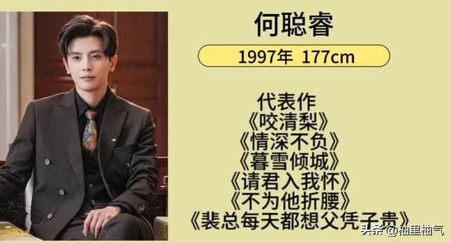 现在最火的短剧男演员 要演技有演技 要颜值有颜值 要气质有气质